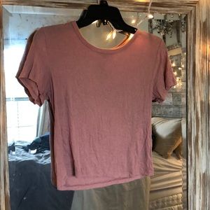 Pink Crop Top